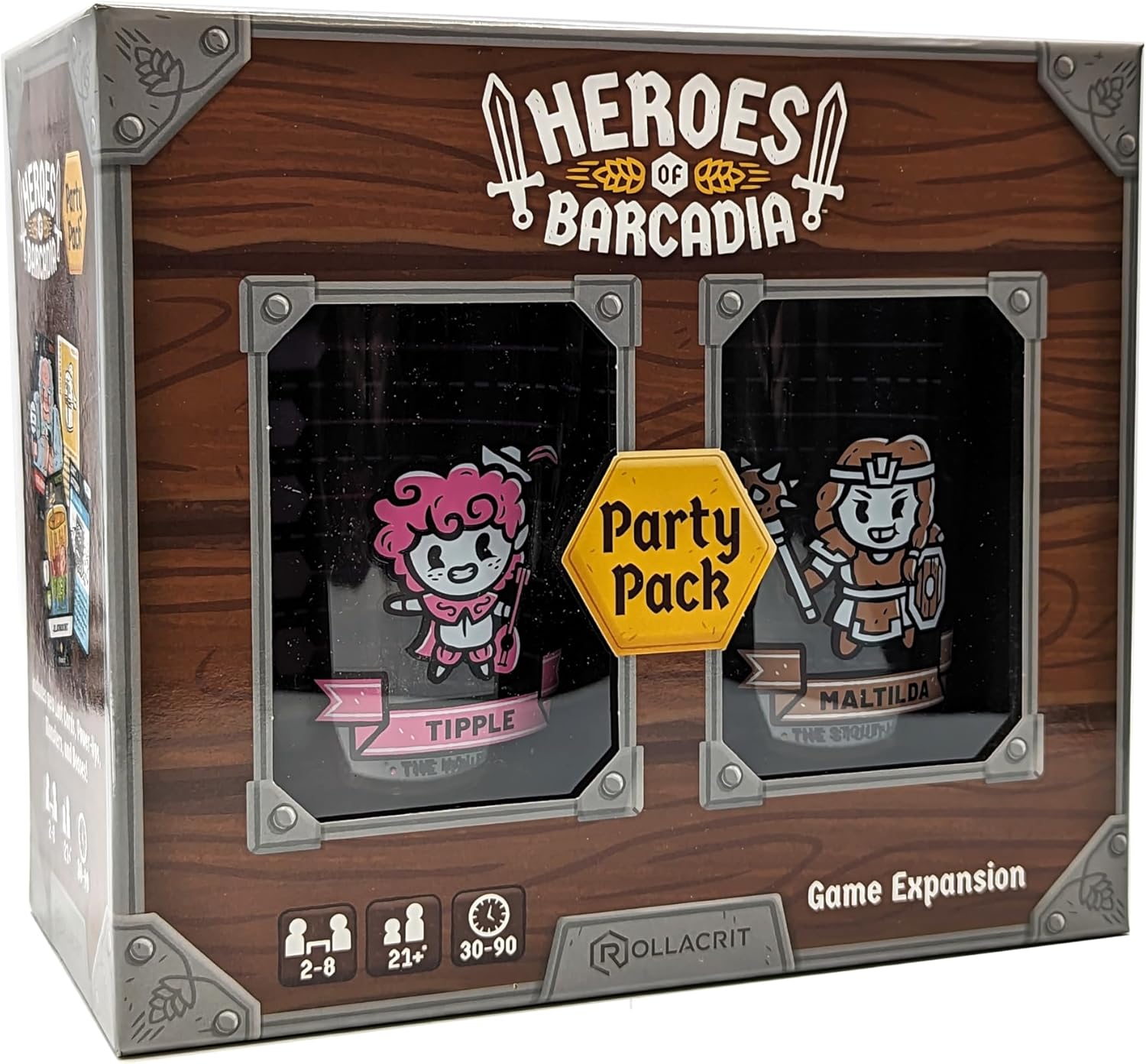 Heroes of Barcadia Party Pack Expansion
