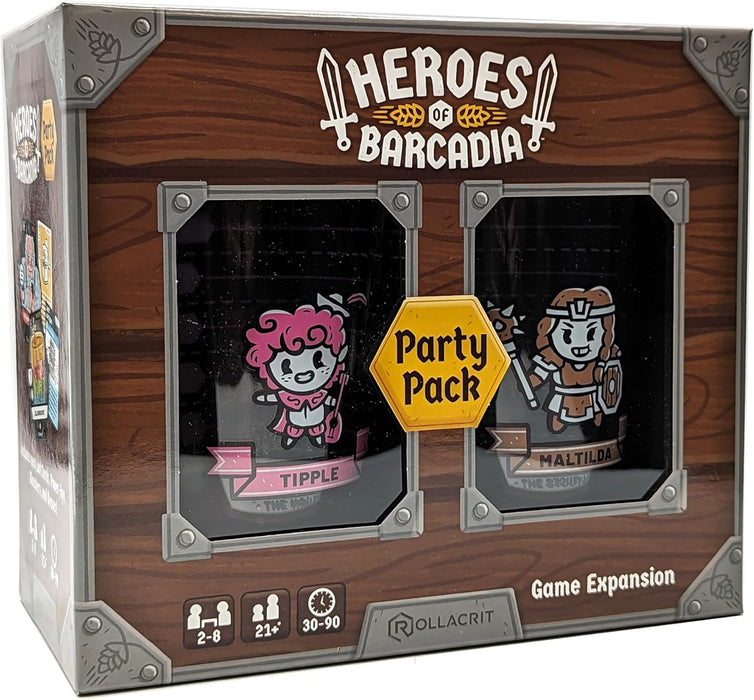Heroes of Barcadia Party Pack Expansion