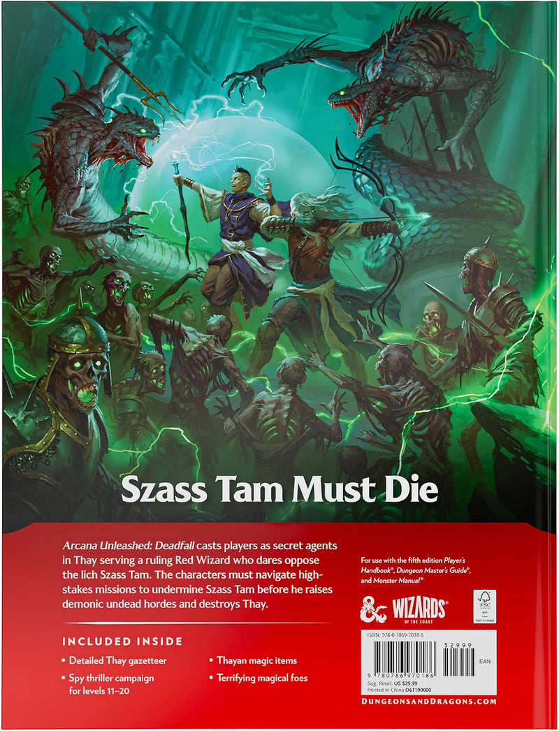 D&D - Arcana Unleashed: Deadfall - Pre-Order