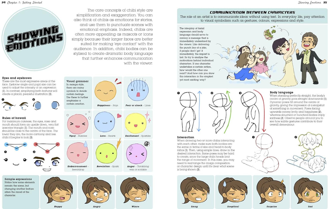 Super-Cute Manga Chibis to Draw and Paint