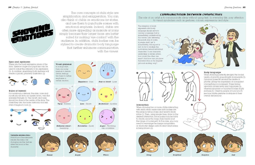 Super-Cute Manga Chibis to Draw and Paint