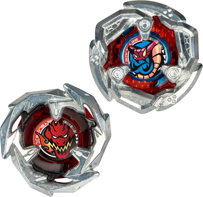 Beyblade X - Tail Viper 5-80O and Sword Dran 3-60F Dual Pack