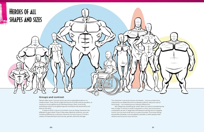 Comic Art Superheroes