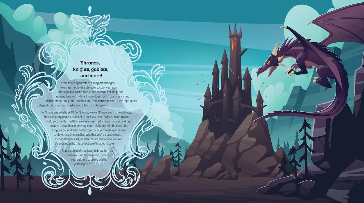 Castlecore Colouring Book