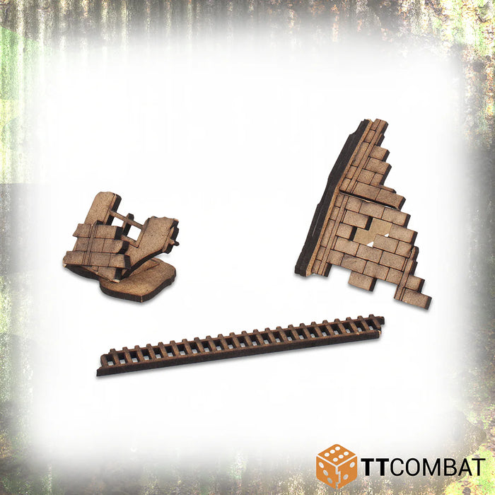 TTCombat - The City, Corner and Dilapidated Rowhouse Destroyed