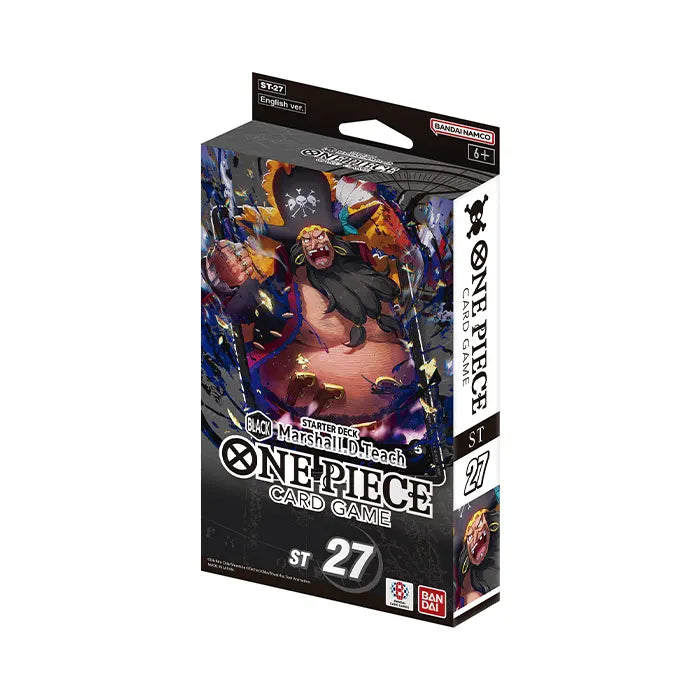 One Piece Card Game - Starter Deck BLACK Marshall.D.Teach ST-27