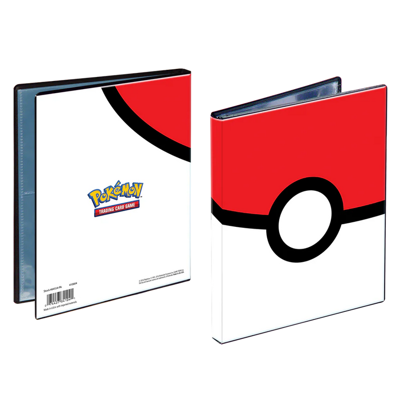 Poke Ball 4-Pocket Portfolio for Pokemon