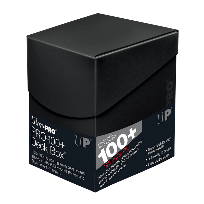 Ultra Pro - Pro-100+ Deck Box - Jet Black