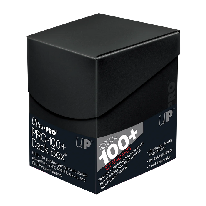Ultra Pro - Pro-100+ Deck Box - Jet Black