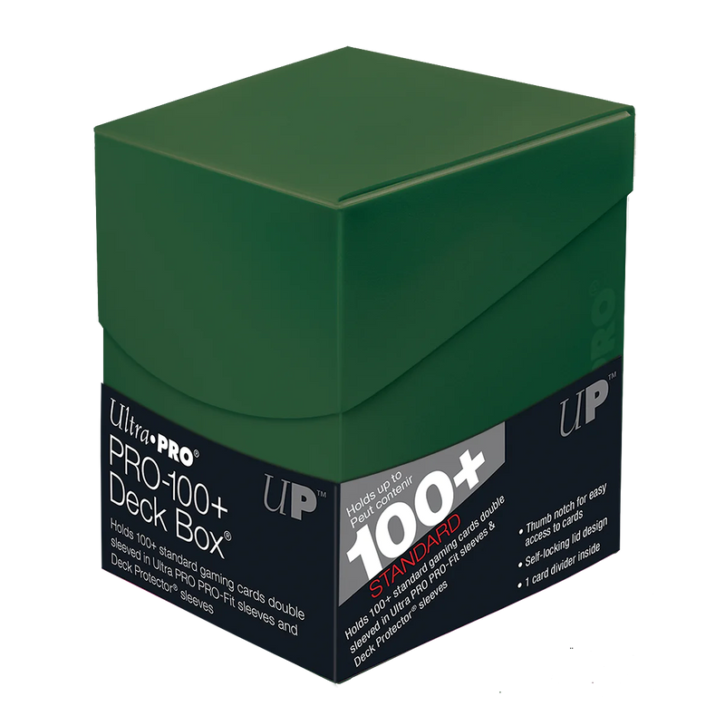 Ultra Pro - Pro-100+ Deck Box - Forest Green