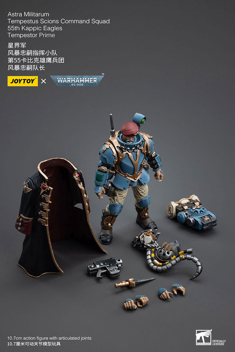 Tempestus Scions 55th Kappic Eagles Command Squad Tempestor Prime