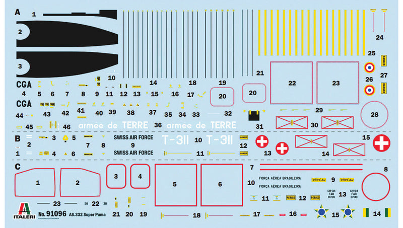 Italeri AS332 Super Puma (1:72)