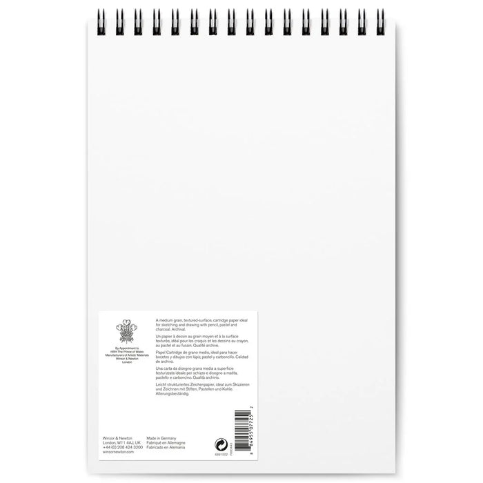 Winsor & Newton Drawing Pad 150gsm A4 Spiral 25 Sheets