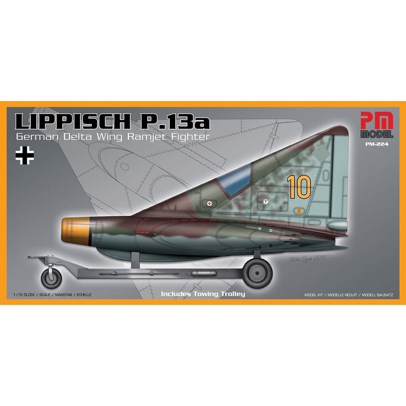 Lippisch P.13a with Towing Trolley