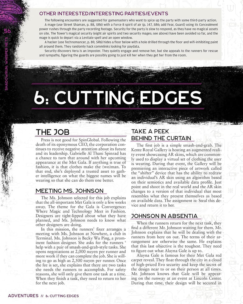 Shadowrun: Whisper Nets (Campaign Book)