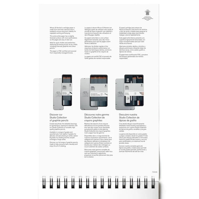 Winsor & Newton Sketch Pad 110gsm A5 50 Sheets