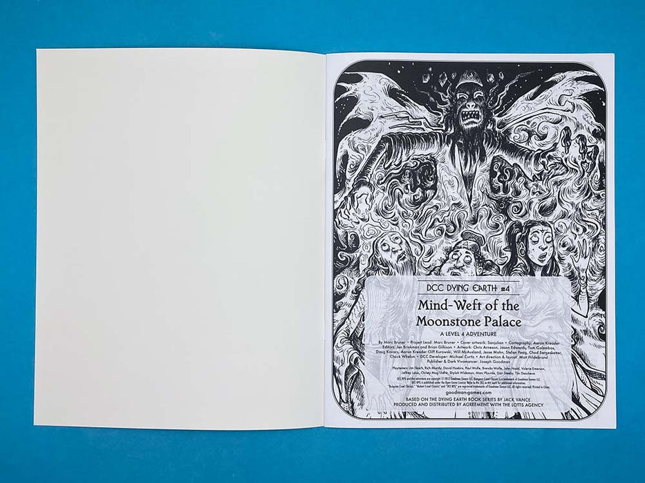 Dungeon Crawl Classics Dying Earth #4: Mind Weft of the Moonstone Palace