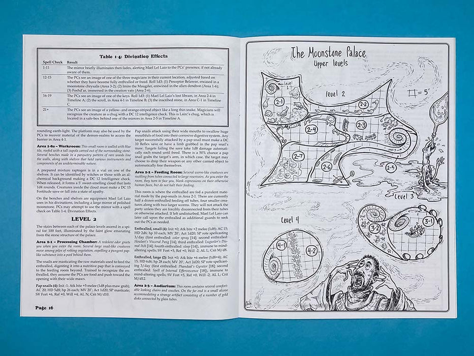 Dungeon Crawl Classics Dying Earth #4: Mind Weft of the Moonstone Palace