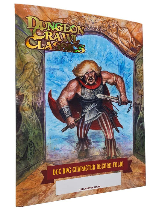Dungeon Crawl Classics RPG Character Record Folio