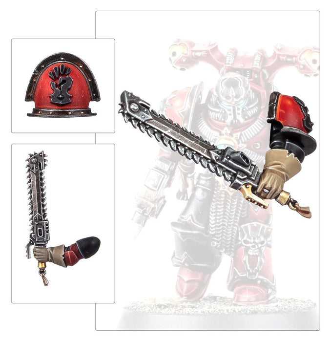 Upgrades and Transfers: Chaos Space Marines Red Corsairs