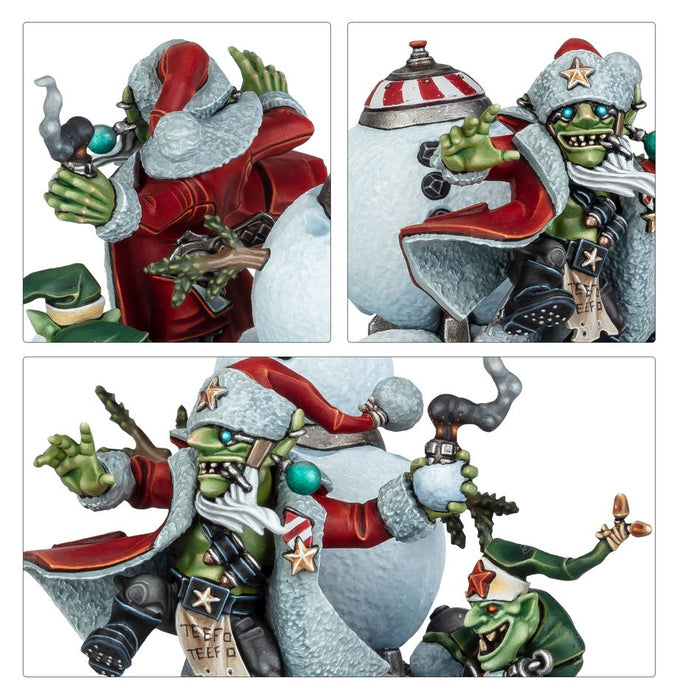 Da Red Gobbo's A-bomb-inable Snowman