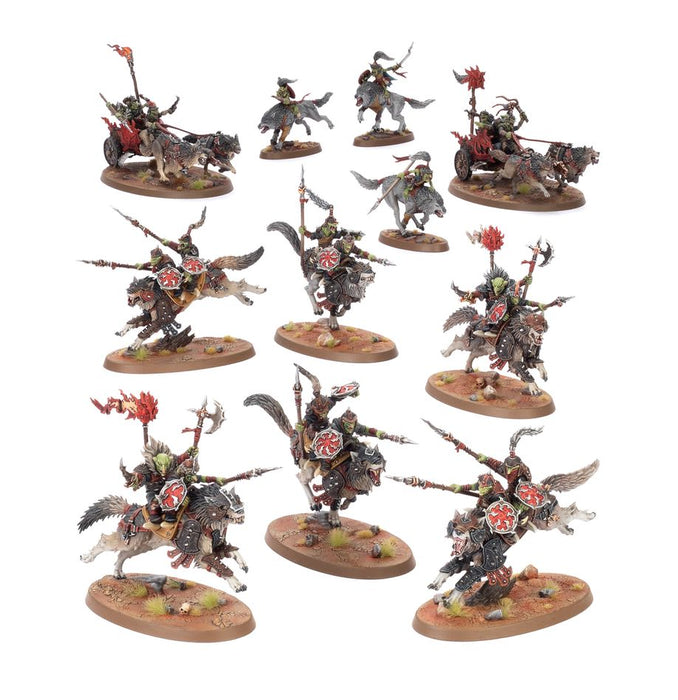 Spearhead: Gloomspite Gitz - Snarlpack Huntaz