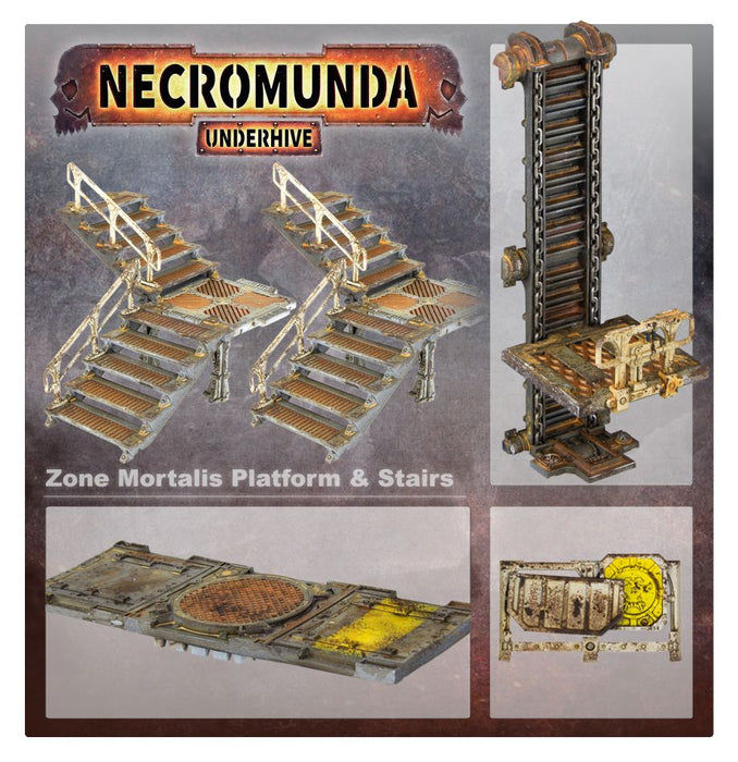 Zone Mortalis: Platforms and Stairs