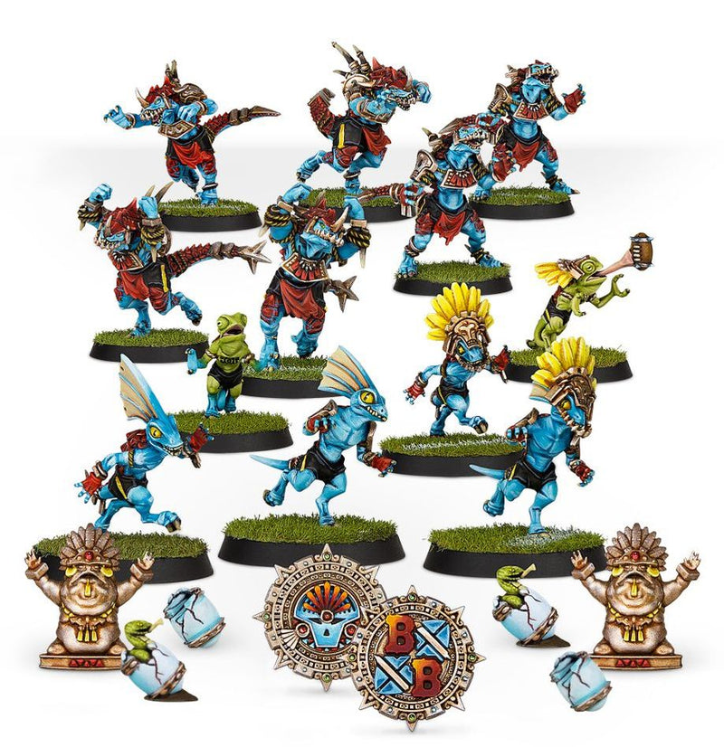 Lizardmen Team - Gwaka'moli Crater Gators