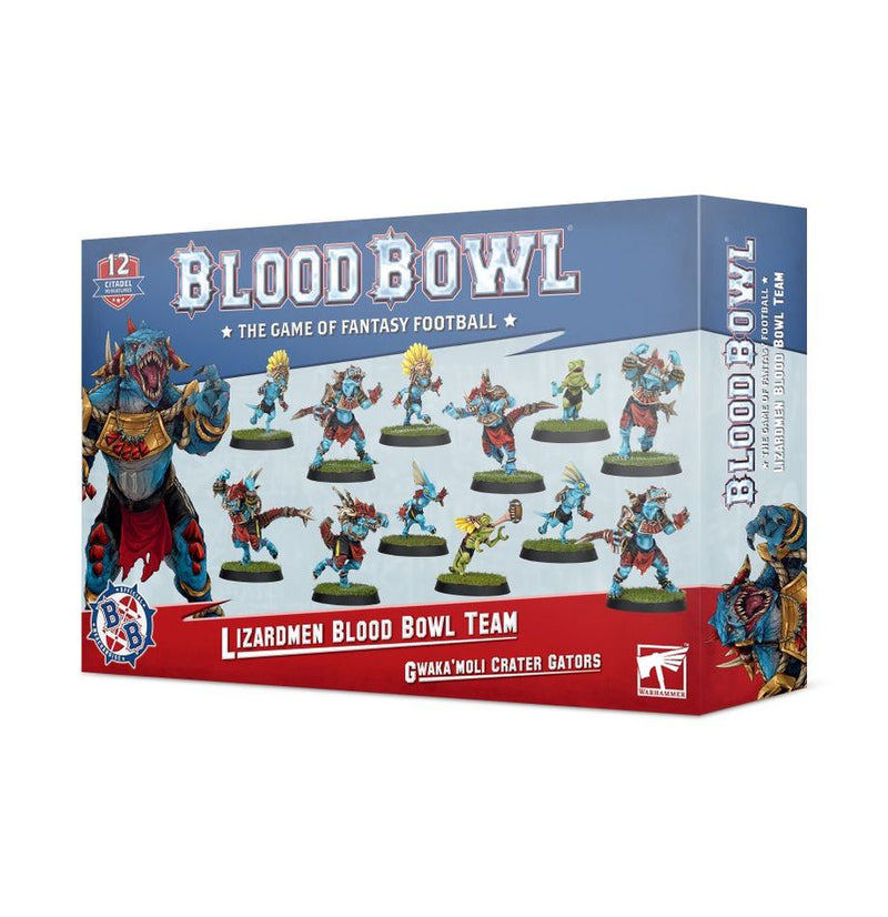 Lizardmen Team - Gwaka'moli Crater Gators