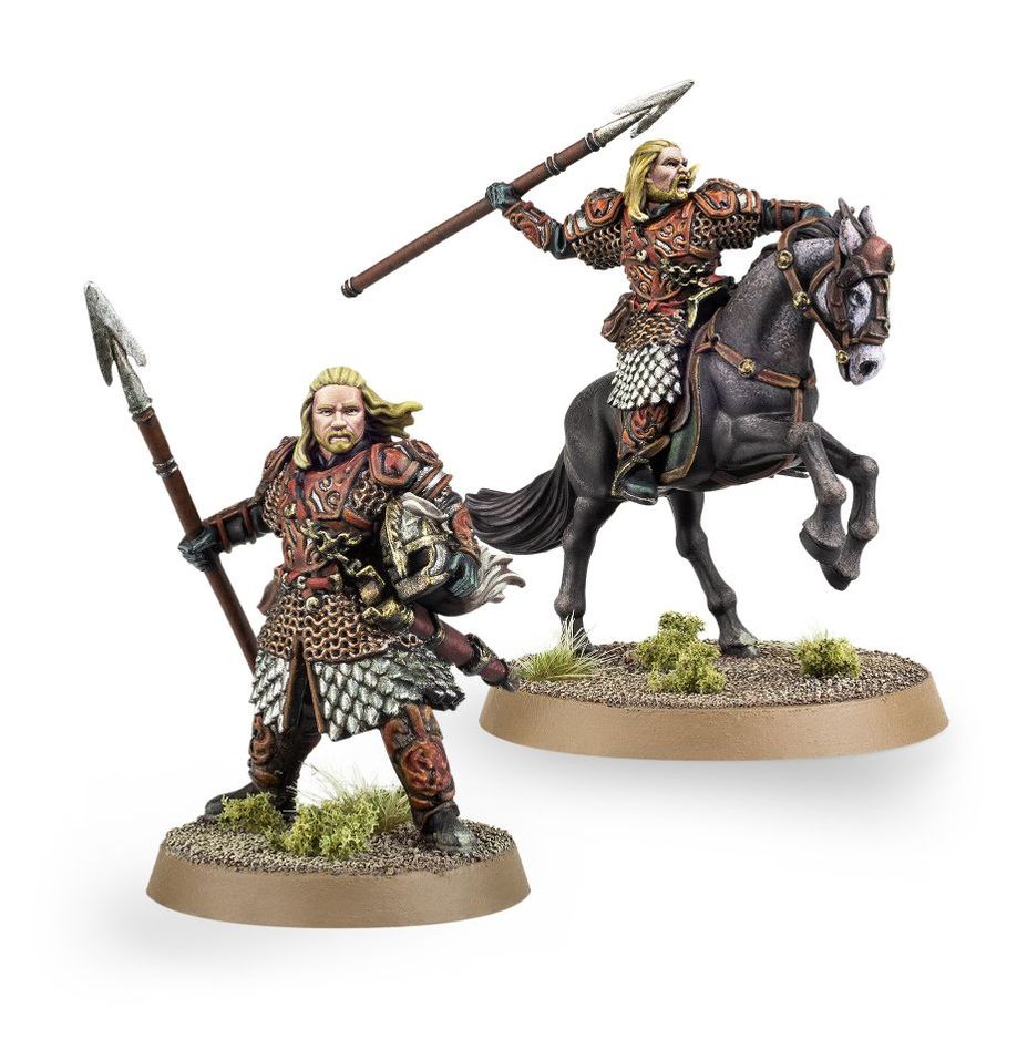 Eomer, Marshal of the Riddermark, painted