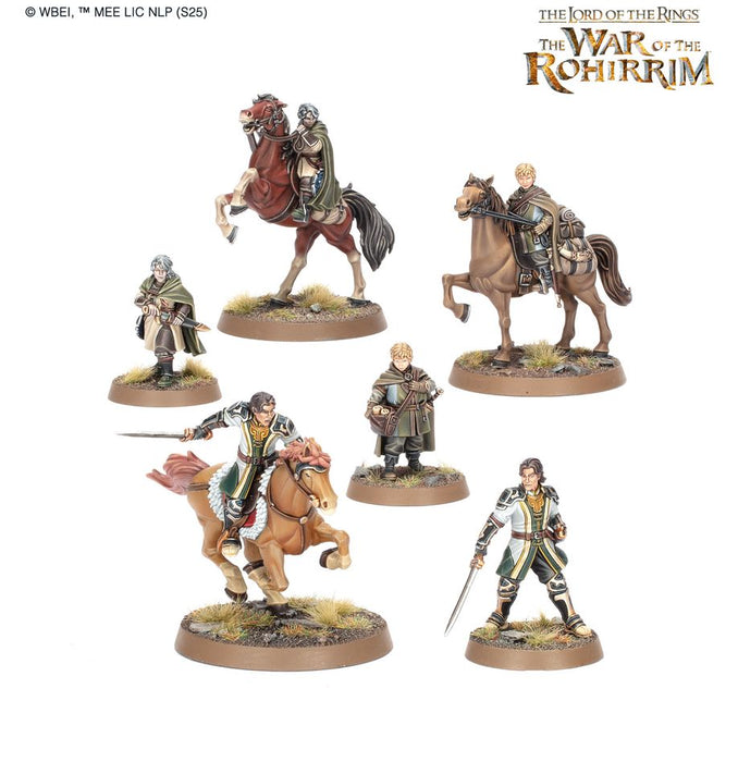 Frealaf Hildeson, Olwyn and Lief Heroes of Rohan