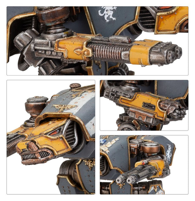 Legions Imperialis: Warhound Scout Titans with Turbo Laster Destructors and Vulcan Mega-Bolters