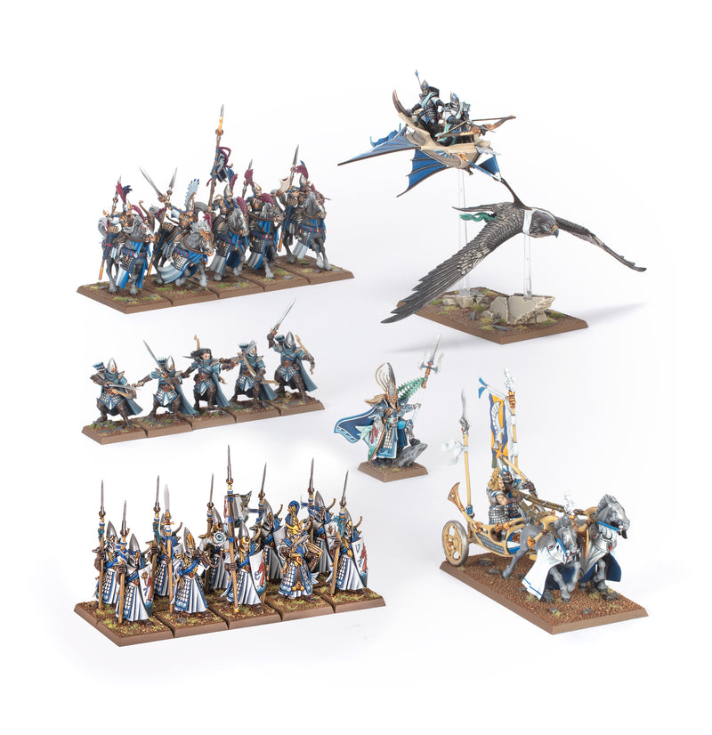 High Elf Realms: Battle March Army | Warhammer: The Old World