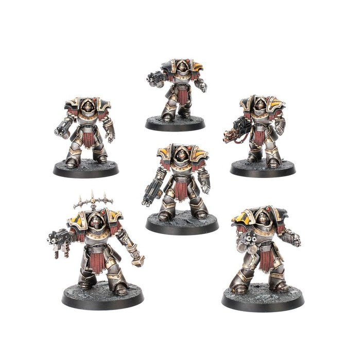Cataphractii Terminators with Combi-bolters and Power Fists
