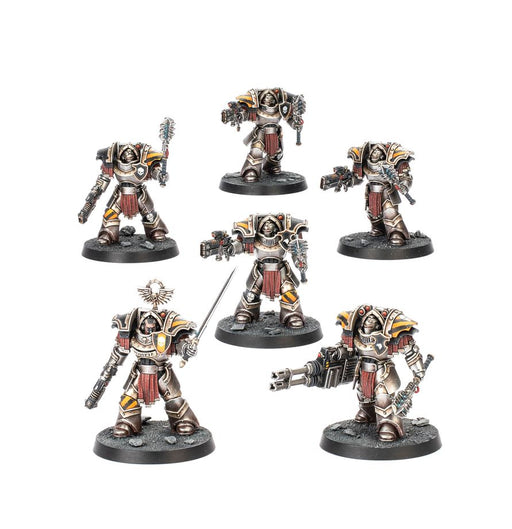 Cataphractii Terminators with Volkite Chargers and Power Mauls - Pre-Order