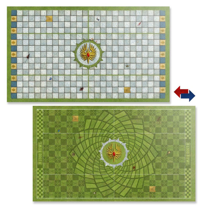 High Elf Pitch: Double-sided Pitch And Dugouts - Pre-Order