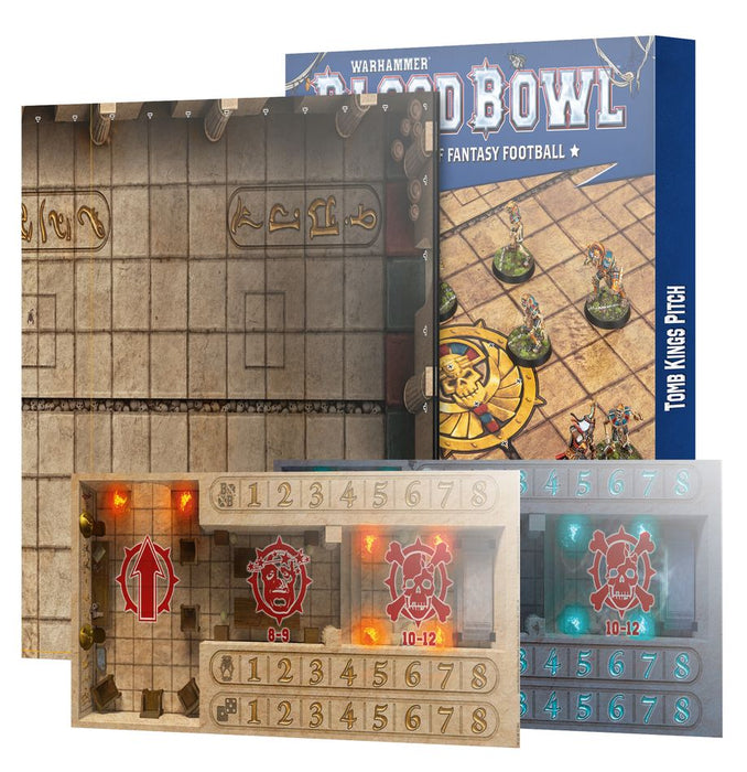 Tomb Kings Team: Double-sided Pitch And Dugouts