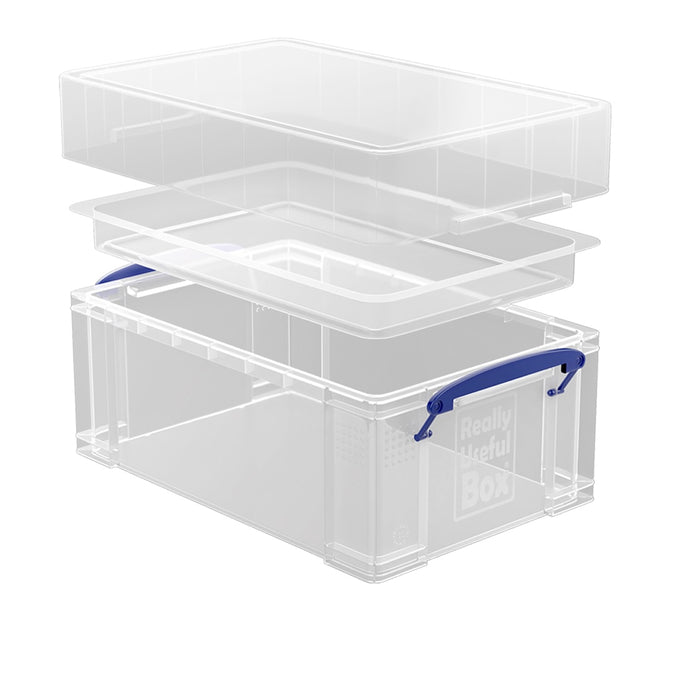 WarMag 9L XL Really Useful Box - Clear