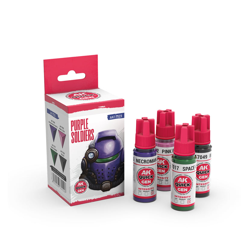 AK Interactive Quick Gen Set - Purple Soldiers