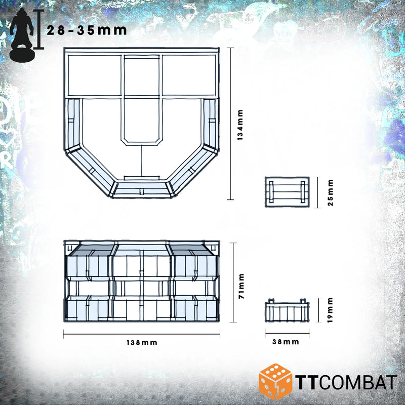 TTCombat - Pill Box 28mm