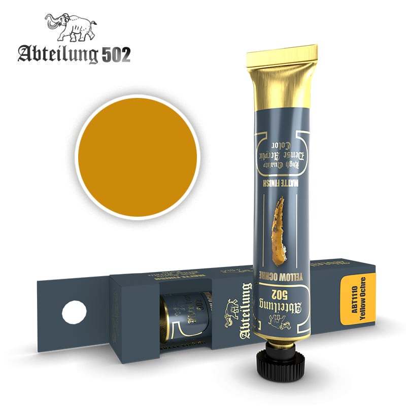 Abteilung 502 - Yellow Ochre Acrylic
