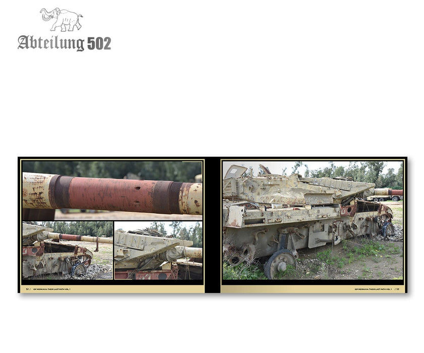 THEIR LAST PATH – IDF Tank Wrecks Merkava Mk 1 and 2