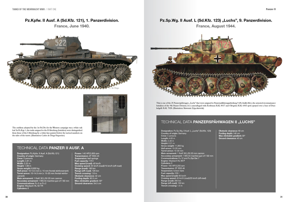 Tanks of the Wehrmacht WWII