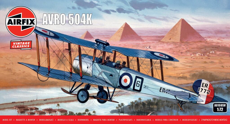 Airfix Vintage Classics - AVRO 504K (1:72)