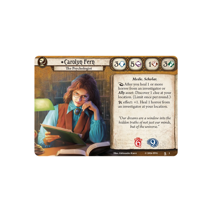Arkham Horror LCG: Carolyn Fern Investigator Deck - Pre-Order