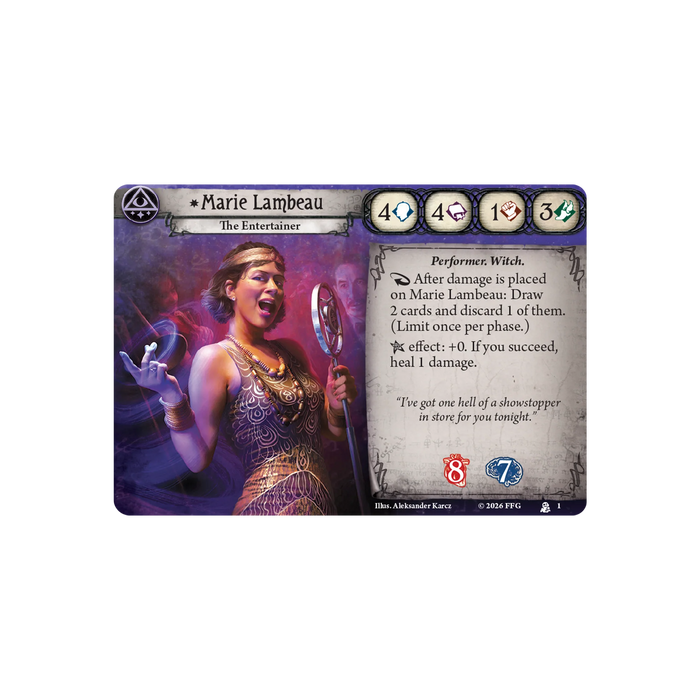 Arkham Horror LCG: Marie Lambeau Investigator Deck
