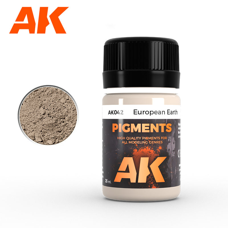 AK Interactive: EUROPEAN EARTH PIGMENT 35ML