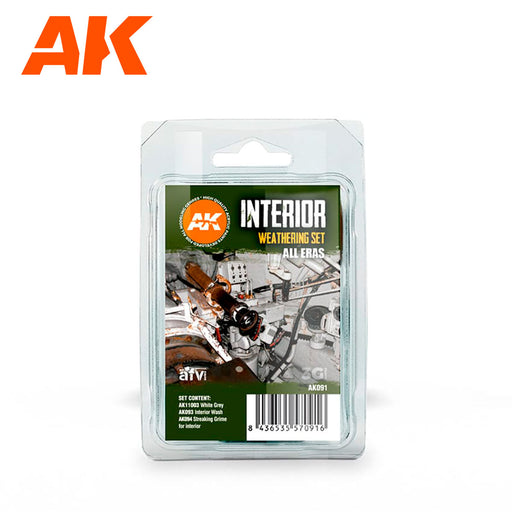 AK Interactive - Interior Weathering Set