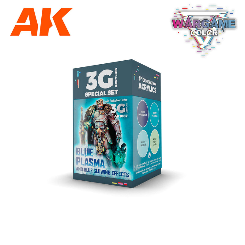 Wargame Color: Blue Plasma And Glowing Effects Set - 3rd Gen