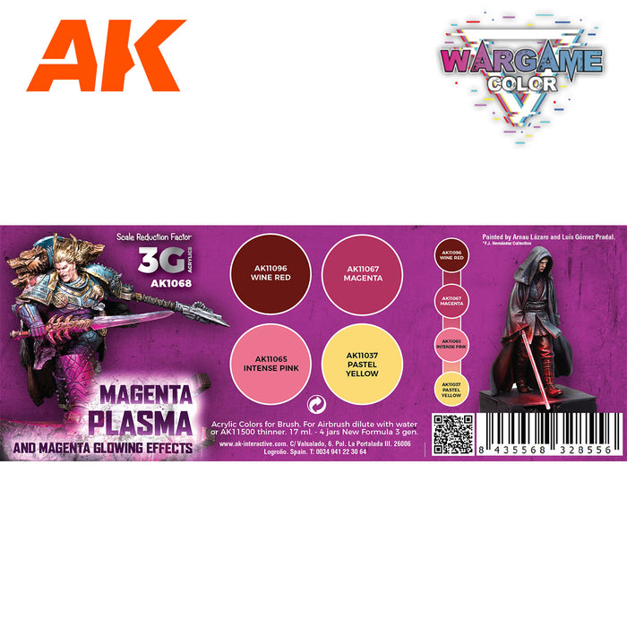 Wargame Color: Magenta Plasma And Glowing Effects Set - 3rd Gen
